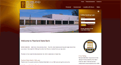 Desktop Screenshot of pearlandbank.com